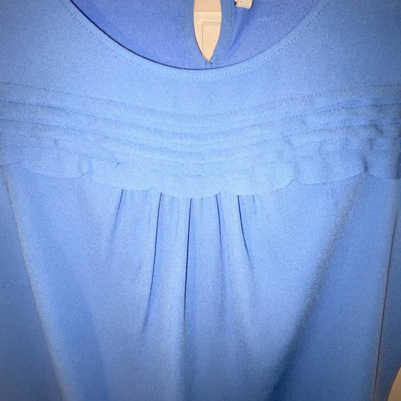 Elle Periwinkle Blue Sleeveless Top - Picture 9 of 15